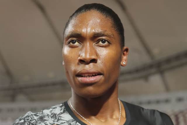 Caster Semenya won easily in Doha in what could be her final race at the distance. Picture: AP.