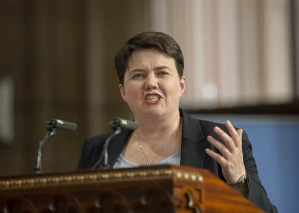 Leader of the Scottish Conservatives, Ruth Davidson. Picture: John Devlin