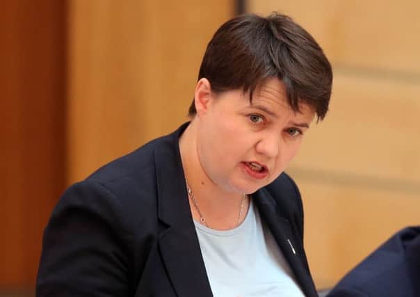 Scottish Conservative party leader Ruth Davidson. Picture: Jane Barlow/PA Wire