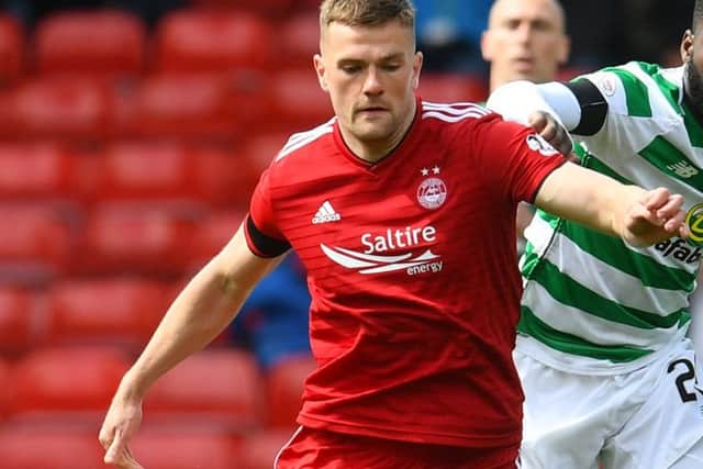 Struggled to deal with Edouard at times. 5 (Pic: SNS/Craig Foy)