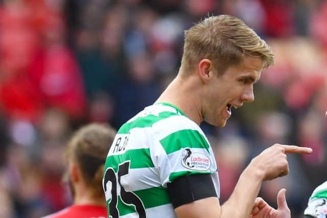 Dealt comfortably with Sam Cosgrove for much of the game. 7 (Pic: SNS)