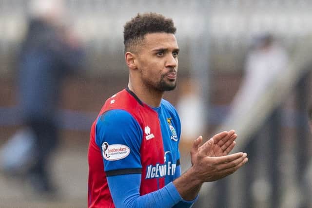 Nathan Austin in action for Inverness CT. Pic: SNS/Ross MacDonald