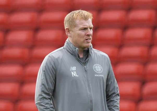 Celtic manager Neil Lennon was disappointed that Derek McInnes wasn't in the oppositon dugout. Pic: SNS/Paul Devlin