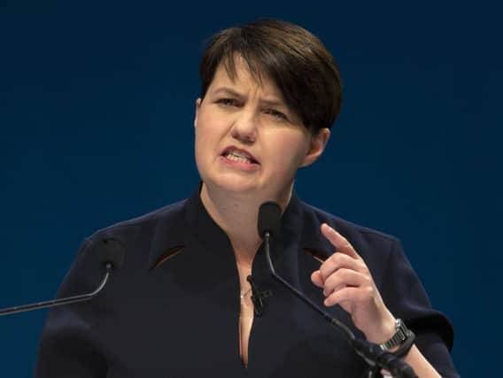 Ruth Davidson also said that she is hopeful that a deal on leaving the EU can be reached at Westminster.