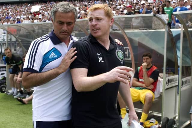 Neil Lennon is still the favourite to remain Celtic manager, despite Jose Mourinho's odds shortening. Picture: SNS.