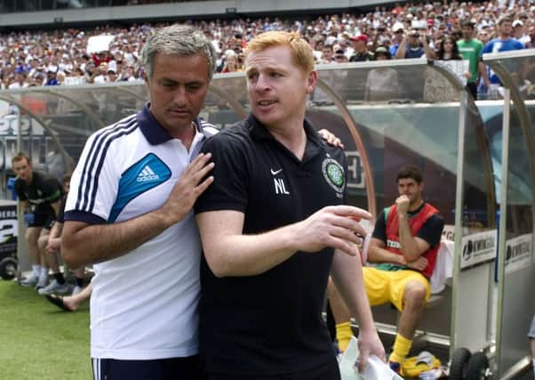 Neil Lennon is still the favourite to remain Celtic manager, despite Jose Mourinho's odds shortening. Picture: SNS.