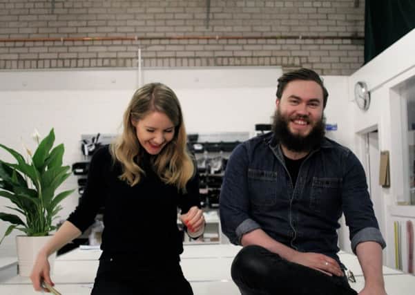 The business was founded by former fashion designer Nina Falk and graphic designer Adam Robertson in 2012. Picture: Contributed