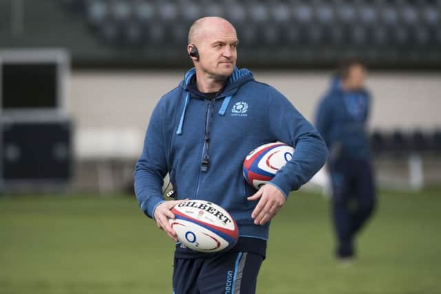 Scotland head coach Gregor Townsend is likely to name an initial squad of more than 40 players before whittling it down. Picture: SNS Group