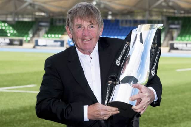 Sir Kenny Dalglish helps promote this month's Pro14 final. Picture: Craig Foy/SNS