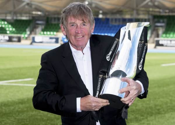 Sir Kenny Dalglish helps promote this month's Pro14 final. Picture: Craig Foy/SNS