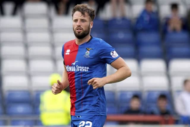 Brad McKay is frustrated that neighbours Ross County have been promoted ahead of Inverness. Picture: SNS.
