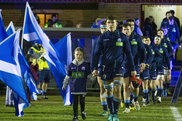 Connor Boyle will lead Scotland's Under-20 side out at Rosario in June. Picture: Bruce White: SNS/SRU