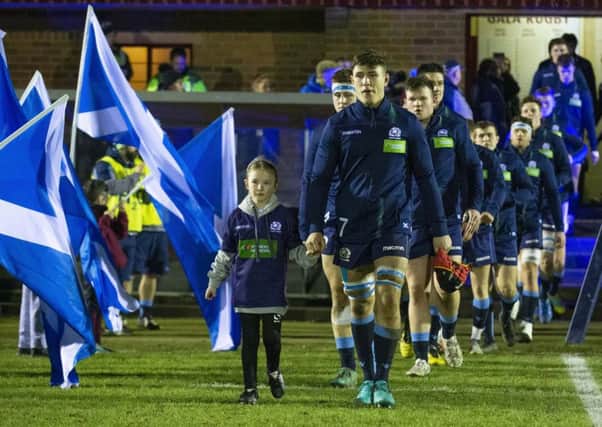 Connor Boyle will lead Scotland's Under-20 side out at Rosario in June. Picture: Bruce White: SNS/SRU
