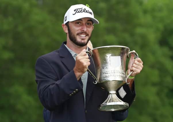 Max Homa finished three shots clear at Quail Hollow. Picture: AP.