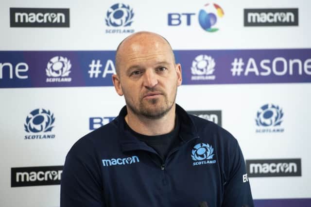 Gregor Townsend has named his training squad for the World Cup. Picture: SNS Group