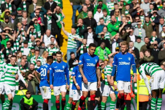 Rangers won't give Celtic a guard of honour. Picture: SNS