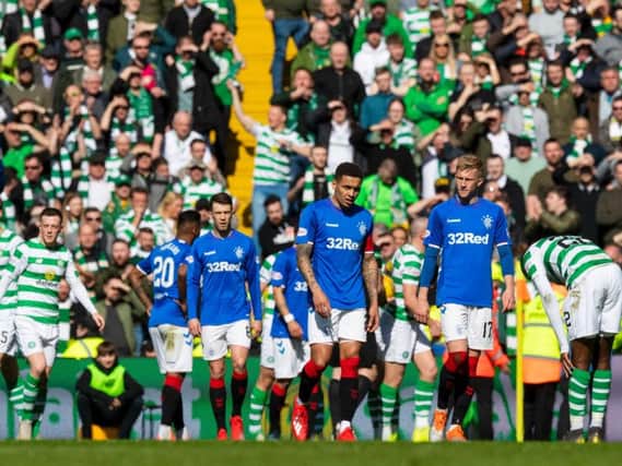 Rangers won't give Celtic a guard of honour. Picture: SNS