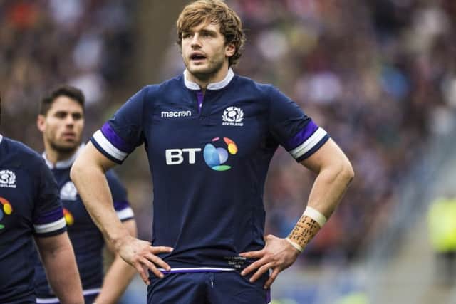 Richie Gray last played for Scotland in the 2018 Six Nations, against Italy. Picture: SNS