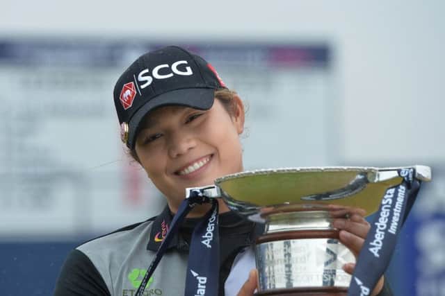 Ariya Jutanugarm of Thailand won last year's Ladies Scottish Open at Gullane. Picture: Mark Runnacles/Getty Images