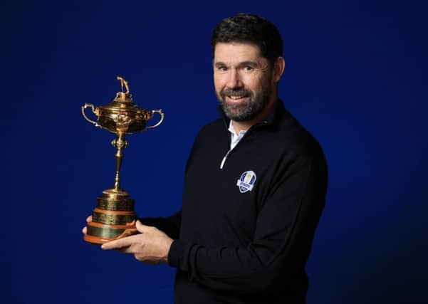 European Ryder Cup captain Padraig Harrington. Picture: Getty Images