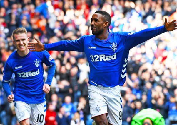 Jermain Defoe and Steven Davis have showed their class as they have got more game time for Rangers in recent weeks. Picture: SNS