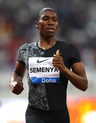 South African 800m runner Caster Semenya. Picture: Francois Nel/Getty