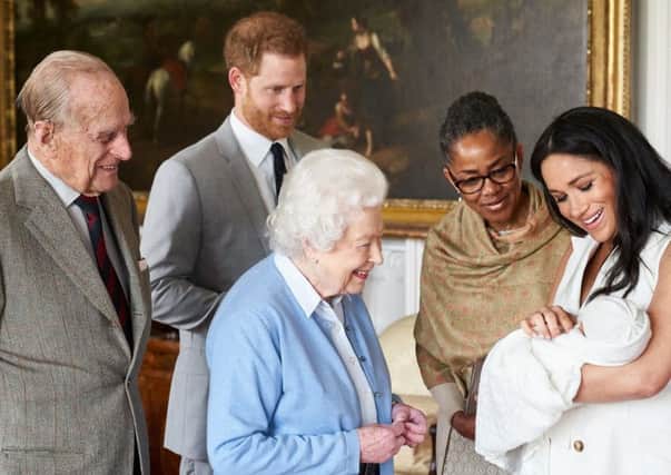 It would be mean-minded not to be glad for Prince Harry and Meghan over the birth of their son Archie (Picture: Chris Allerton/SussexRoyal via Getty Images)