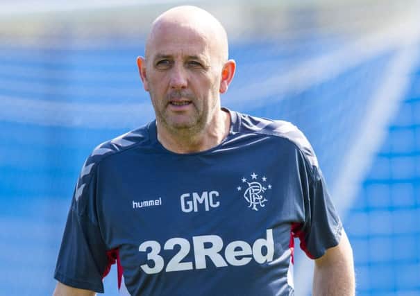 Rangers assistant manager Gary McAllister. Picture: Alan Harvey/SNS