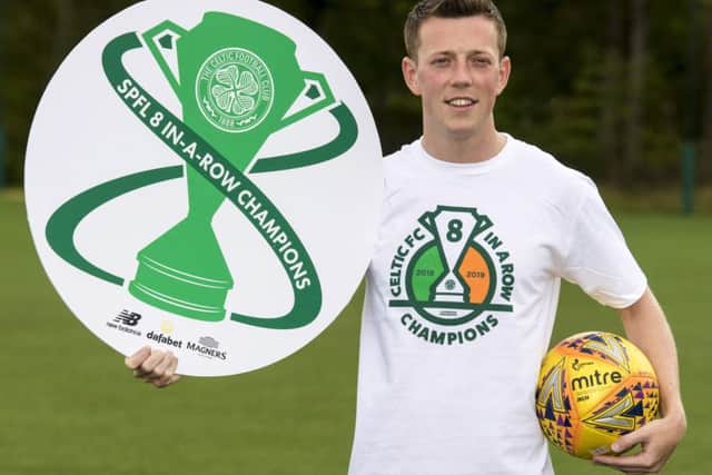 Celtic midfielder Callum McGregor. Picture: SNS