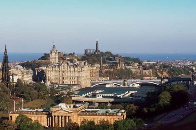 The transport system  public and private  in and around Edinburgh city centre will be radically overhauled over the next decade if a council plan is approved. Picture: TSPL