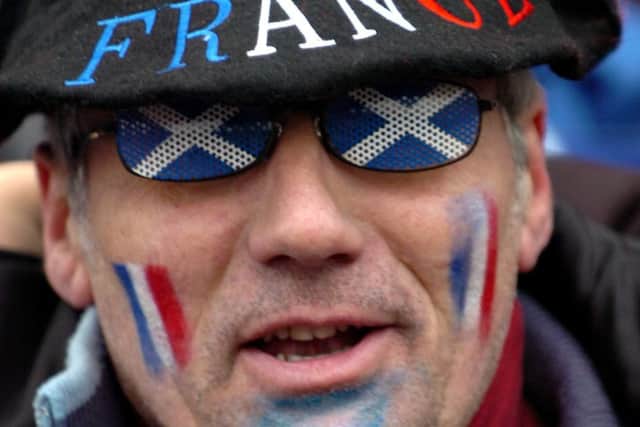 Scotland and France have been closely linked for 750 years, although in recent times the relationship has been most obvious at international rugby matches. Picture by Dan Phillips
