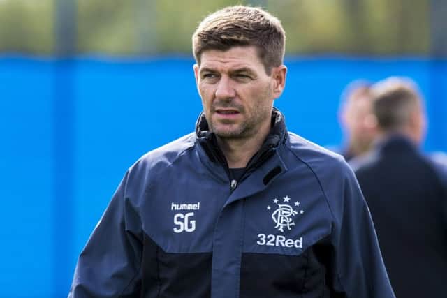Rangers manager Steven Gerrard. Picture: SNS