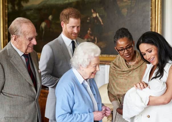 Meghan Markle's father was conspicuous by his absence following the birth of his grandson. Picture: Chris Allerton