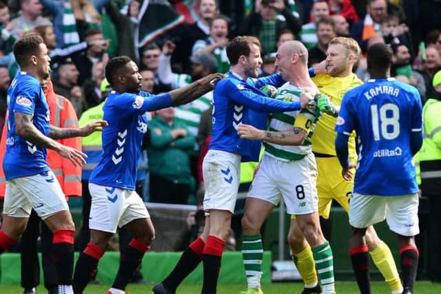 Rangers' Ryan Kent has claimed the Ibrox side are inside Celtic players heads due to "bossing" Old Firm games (Photo: Getty Images)