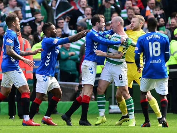Rangers' Ryan Kent has claimed the Ibrox side are inside Celtic players heads due to "bossing" Old Firm games (Photo: Getty Images)