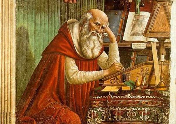St Jerome in His Study, painted by Domenico Ghirlandaio in 1480, shows signs of global trade (Picture: Public domain via Wikipedia)