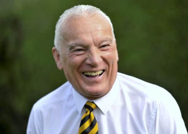 Eric Tait, now 67, played and managed Berwick Rangers, who are in danger of losing their Scottish league status. Picture: Craig Connor/NNP