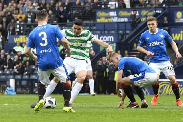 Scored in extra time of the semi-final defeat to Rangers in 2016.