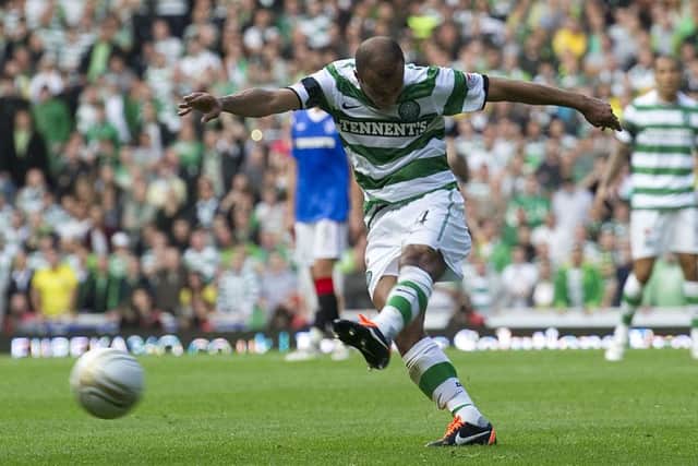 Scored in 4-2 defeat to Rangers on 18 September, 2011.