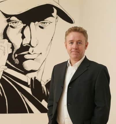 Mark Millar who has said it would be his "dream" gig to become the chief executive of Creative Scotland once his current comic franchises are finished. See Centre Press story CPCOMIC; The "Kick-Ass" creator said he will apply for the job of chief executive of Creative Scotland from 2019 should it become available. And Millar, originally from Coatbridge, North Lanarkshire, already has ideas for how to improve the organisation. Millar, who created comics-turned-movies such as "Kick-Ass", "Kingsman" and "Wanted", said he would bring a wealth of experience to the role from a career in comics and in Hollywood.