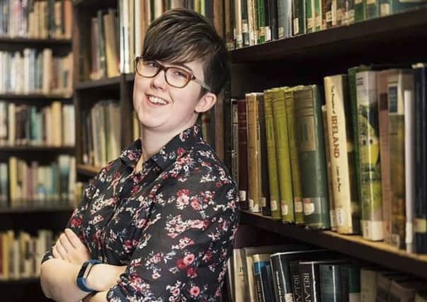 Journalist Lyra McKee who was shot and killed when guns were fired during clashes with police Thursday night April 18, 2019, in Londonderry, Northern Ireland. Picture: (Family photo/PSNI via AP)