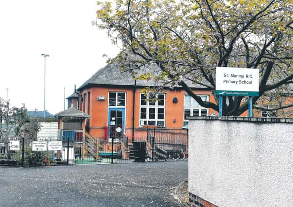 St Martin's RC Primary School, Tranent. Pic: Lisa Ferguson