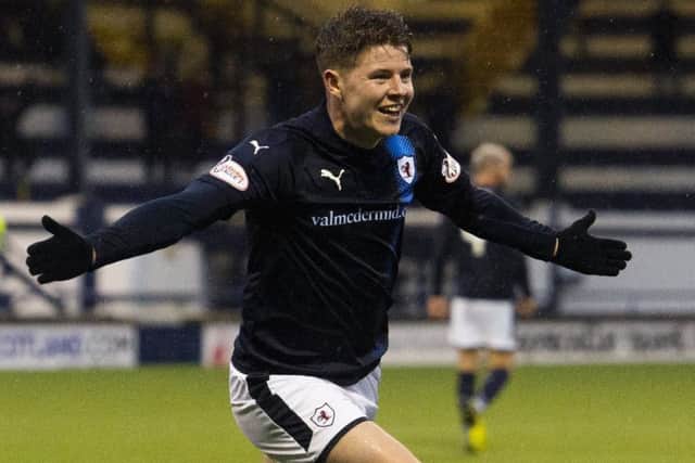 Kevin Nisbet scored in both legs of the tie. Pic: SNS/Ross MacDonald