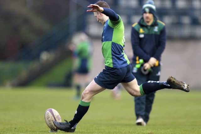 Boroughmuir's Gavin Parker scored a try in the Selkirk final. Picture: SNS