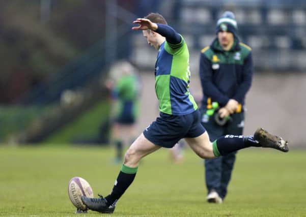 Boroughmuir's Gavin Parker scored a try in the Selkirk final. Picture: SNS