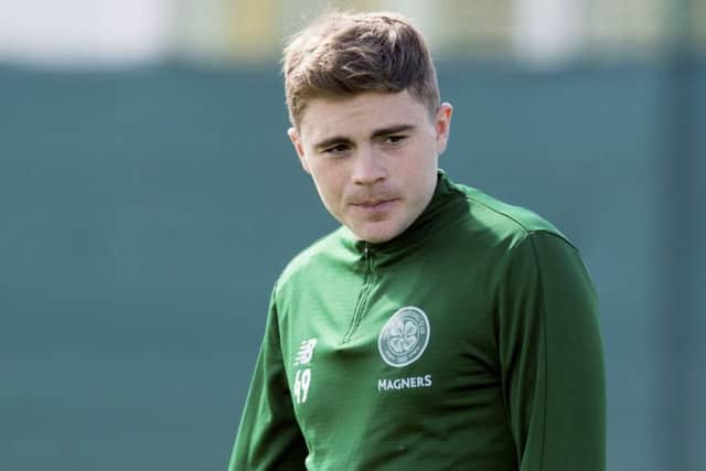 James Forrest wasn't named in the Celtic matchday squad to face Rangers. Picture: SNS Group