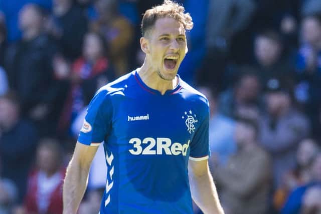 The Rangers centre back was diligent and keen. Kept the Hoops attack at bay
