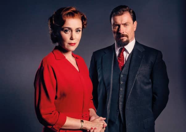 Keeley Hawes stars in Summer of Rockets alongside Toby Stephens. Picture: Sophie Mutevelian