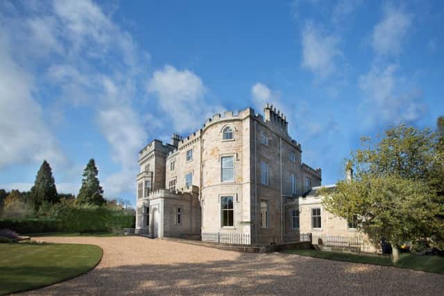 Less than 30 minutes from Glasgow, Crossbasket is a stunningly luxurious 17th century castle which you can stay in from £315 per room, per night.