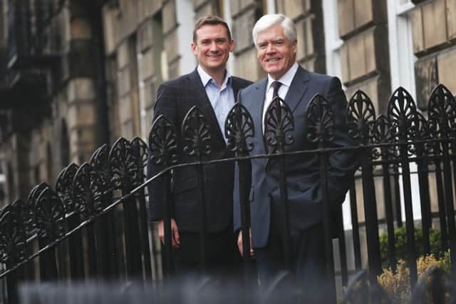 Stuart Lunn and Sir Sandy Crombie

. Picture: Stewart Attwood